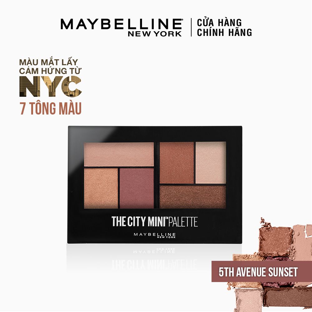 Bảng Phấn Mắt Maybelline New York 6 Màu Mini Palette 4g