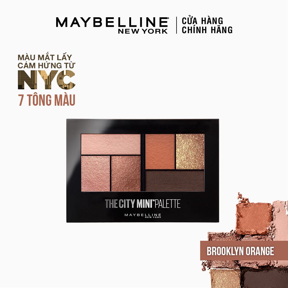 Bảng Phấn Mắt Maybelline New York 6 Màu Mini Palette 4g