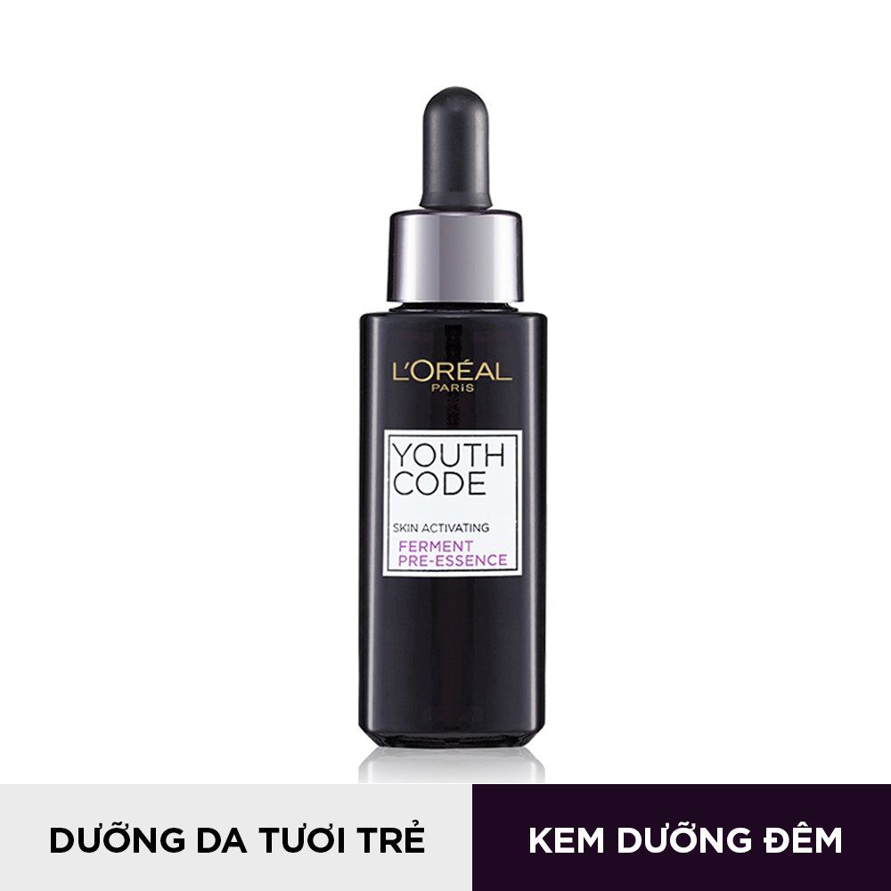 Hoạt chất tươi trẻ da chống lão hóa L'Oreal Paris Youth Code Skin Activating Ferment Pre-Essence 30ml