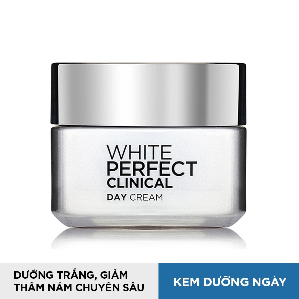 Kem dưỡng trắng mịn và giảm thâm nám ban ngày L'Oréal Paris White Perfect Clinical SPF19/PA+++ 50ml