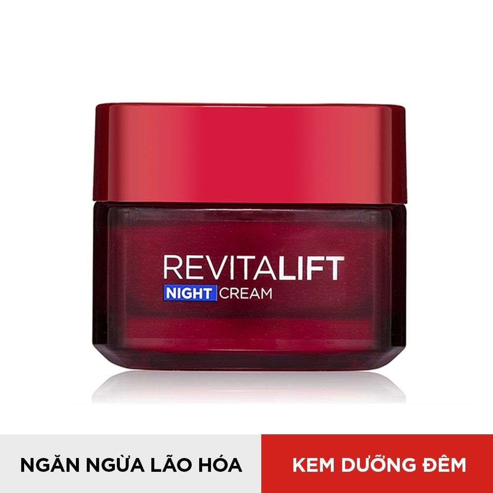 Kem dưỡng săn chắc da và giảm nếp nhăn ban đêm L'Oréal Paris Revitalift 50ml