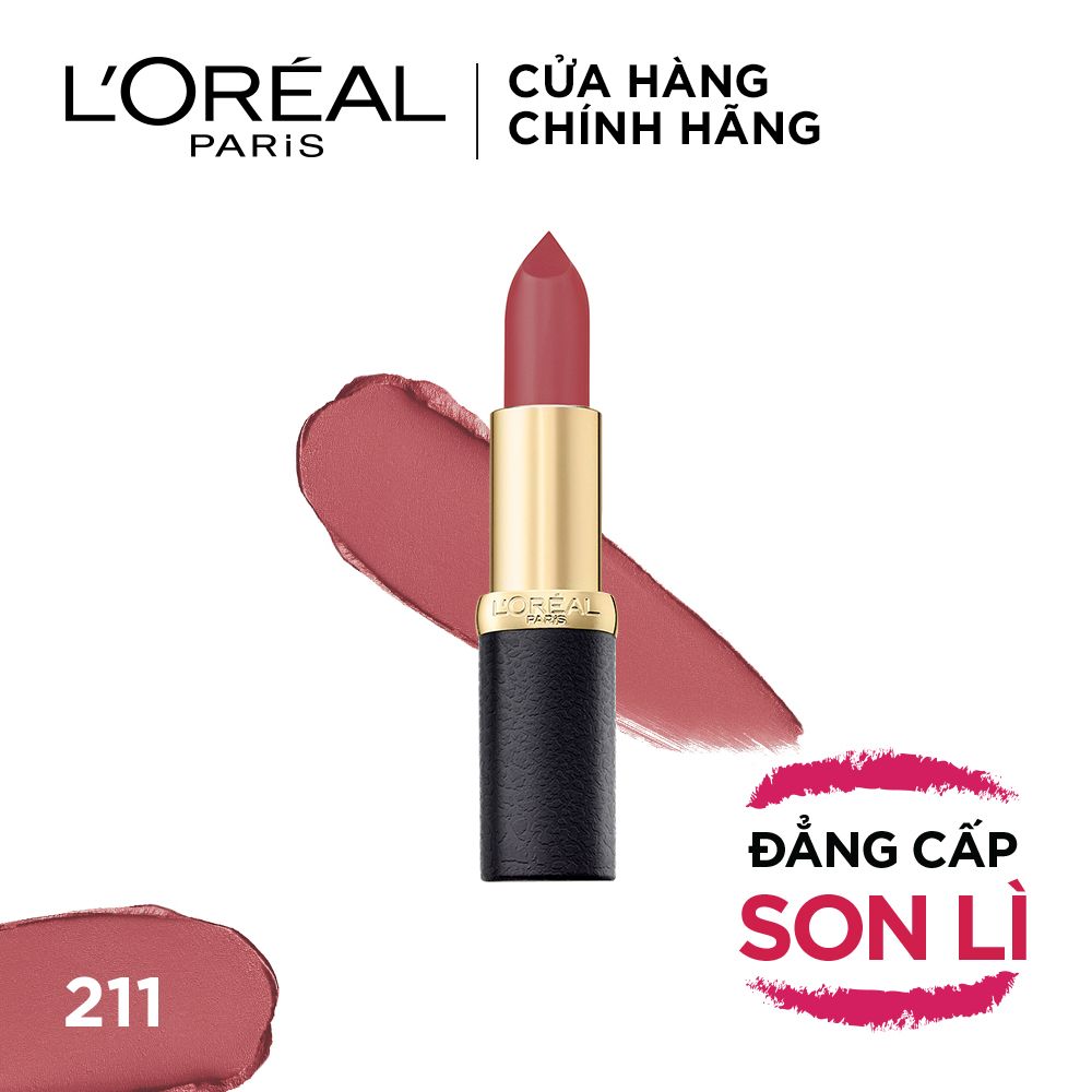 Son lì mịn môi L'Oréal Paris Color Riche Matte