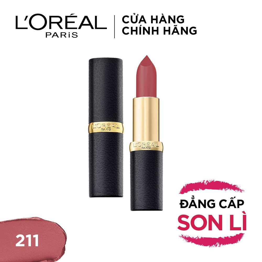 Son lì mịn môi L'Oréal Paris Color Riche Matte