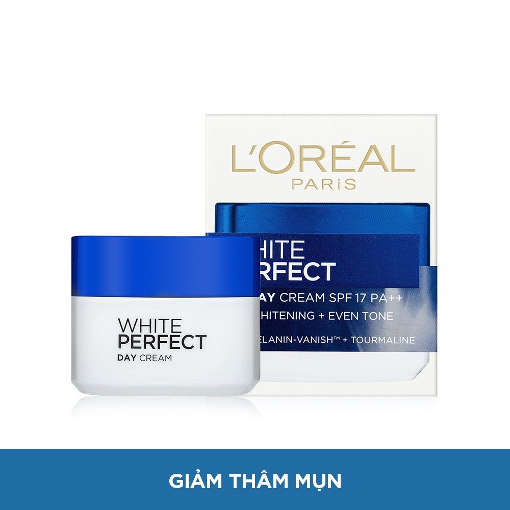 Kem dưỡng da trắng sáng L'Oreal White Perfect Day Cream SPF17 PA++ 50ml