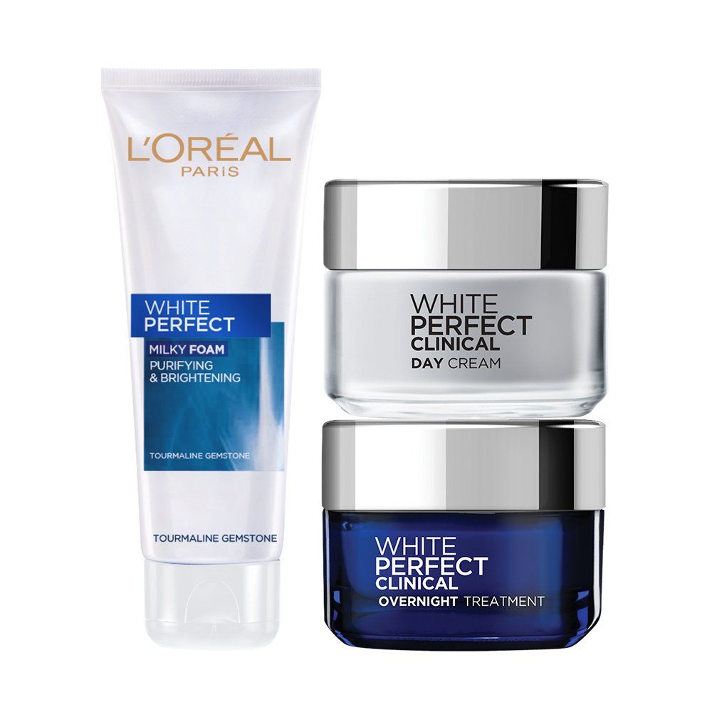 Kem dưỡng trắng mịn và giảm thâm nám ban ngày L'Oréal Paris White Perfect Clinical SPF19/PA+++ 50ml