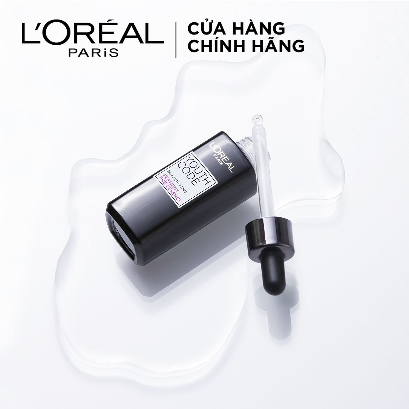 Hoạt chất tươi trẻ da chống lão hóa L'Oreal Paris Youth Code Skin Activating Ferment Pre-Essence 30ml