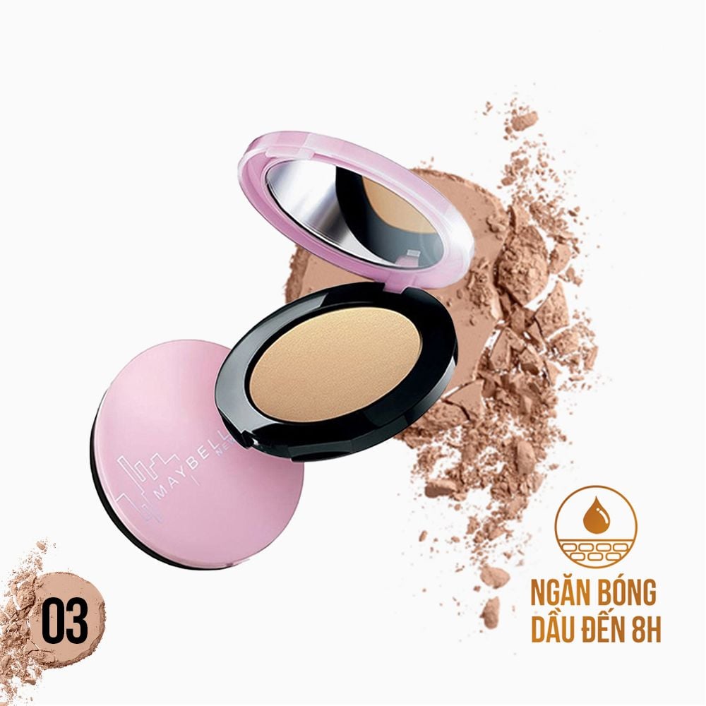 Phấn Phủ Mịn Da Chống Nhờn Maybelline Clear Smooth All In One Powder 9g