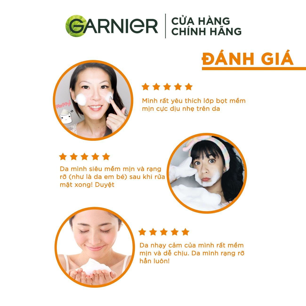 Sữa rửa mặt tạo bọt sáng da Garnier Light Complete Vitamin C Whip Foam 100ml