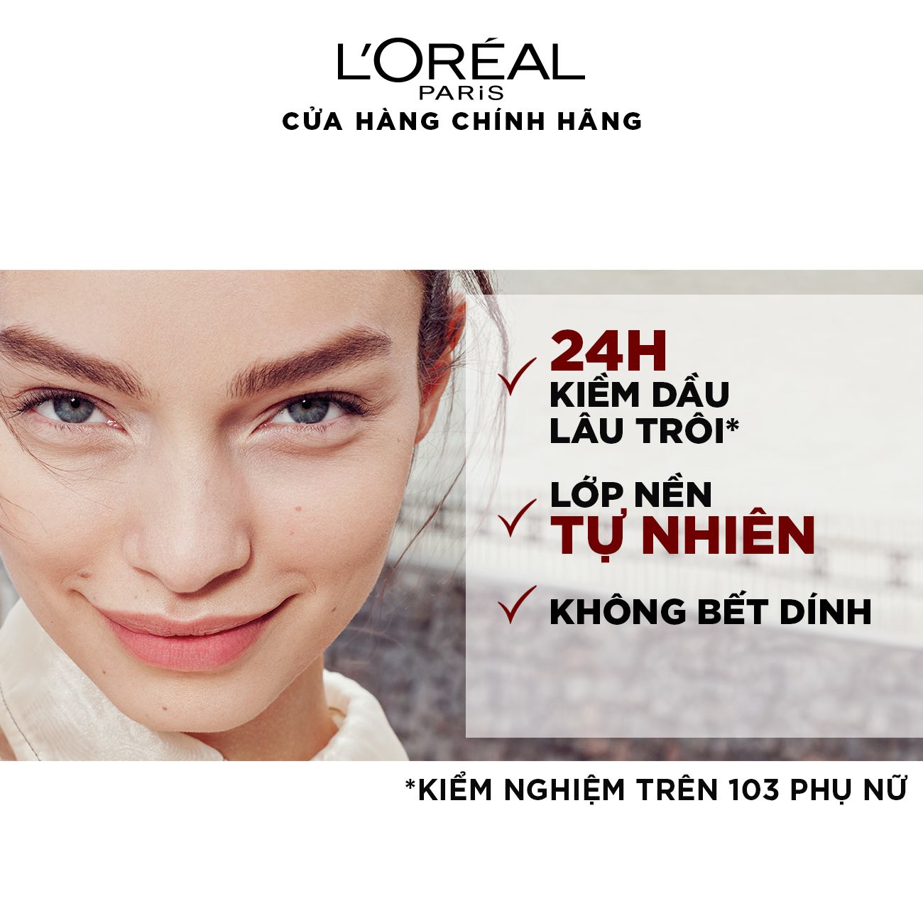 Kem nền lâu trôi L’Oreal Paris Infallible 24H MATTE COVER