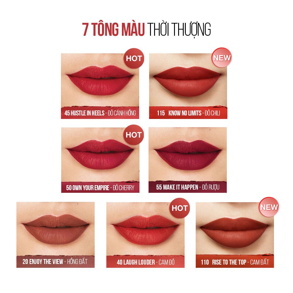 Son Bút Chì Mịn Lì 8h Lâu Trôi Maybelline New York Super Stay Ink Crayon Lipstick 1.2g