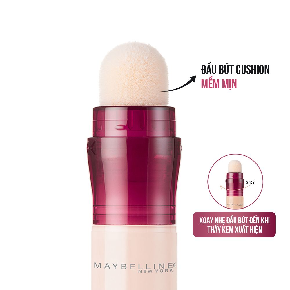 Bút Cushion Che Khuyết Điểm Đa Năng Instant Age Rewind Eraser Multi-use Concealer Maybelline New York 6ml