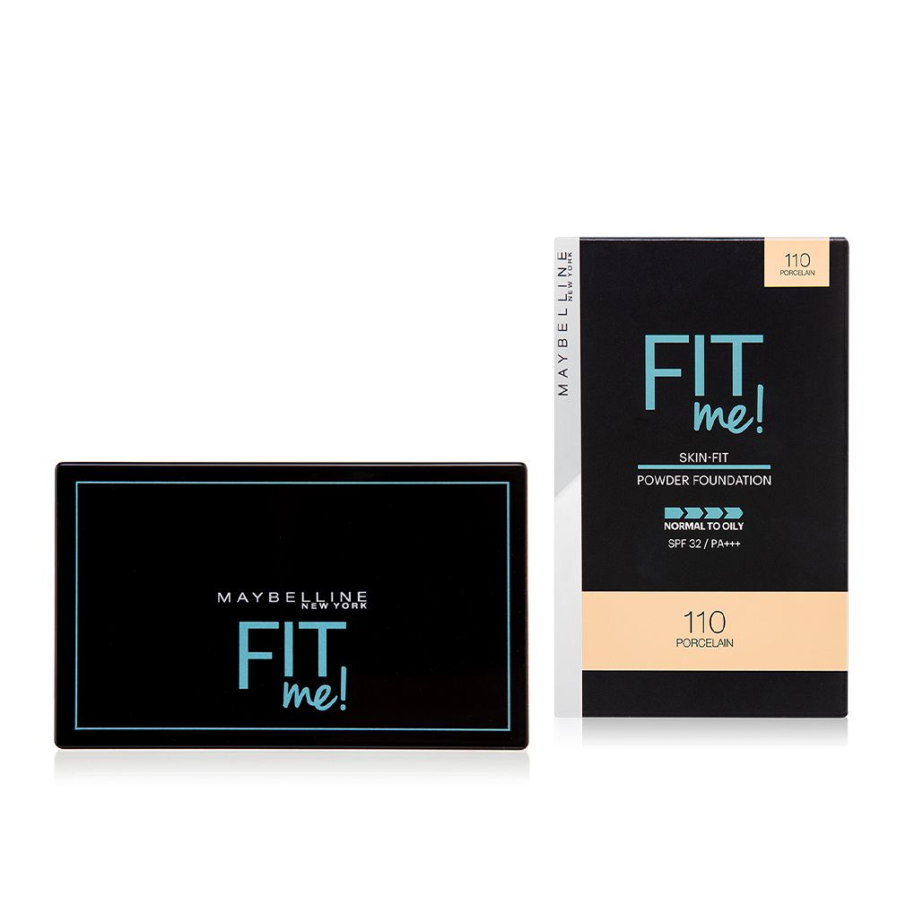 Phấn Nền Kiềm Dầu Chống Nắng Tiệp Mọi Tông Da SPF 32 PA+++ Fit Me Skin-Fit Powder Foundation Maybelline New York 9g