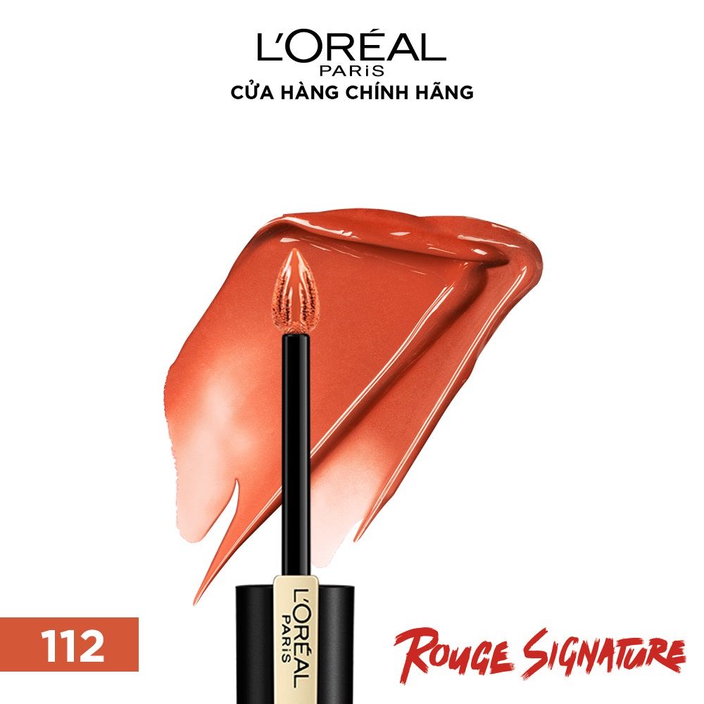 Son tint mịn lì cao cấp L'Oréal Paris Rouge Signature 7ml