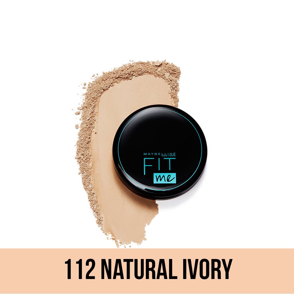 Phấn Nền Kiềm Dầu Chống Nắng 12H SPF28 PA+++ Mịn Lì Lâu Trôi Fit Me Maybelline New York Compact Powder 6g