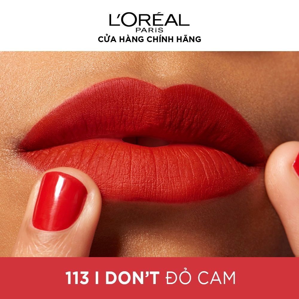 Son tint mịn lì cao cấp L'Oréal Paris Rouge Signature 7ml