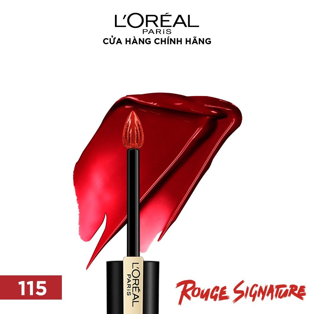 Son tint mịn lì cao cấp L'Oréal Paris Rouge Signature 7ml