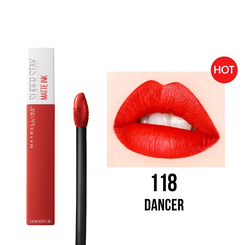 Son Kem Lì 16h Lâu Trôi Maybelline New York Super Stay Matte Ink Lipstick 5ml