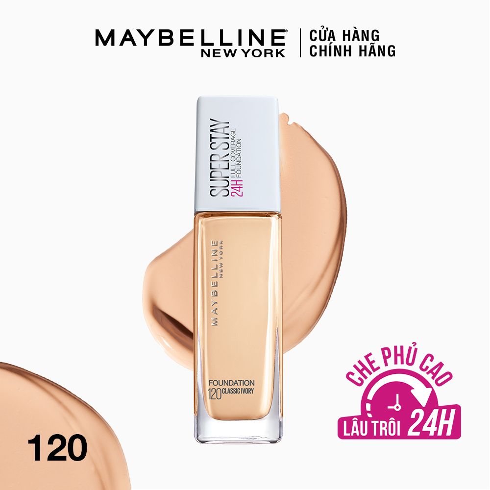 Kem Nền Siêu Che Phủ Lâu Trôi Maybelline Super Stay Full Coverage Foundation 30ml