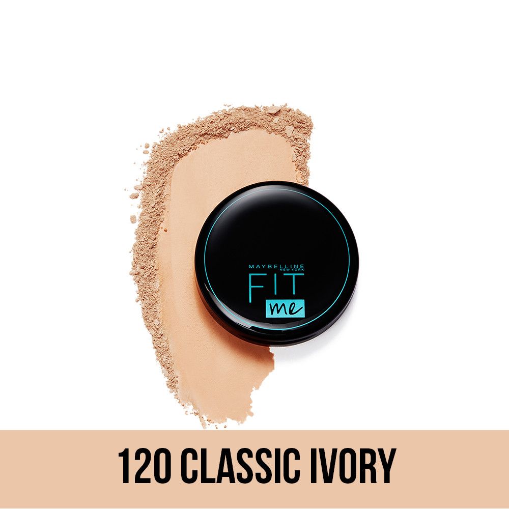 Phấn Nền Kiềm Dầu Chống Nắng 12H SPF28 PA+++ Mịn Lì Lâu Trôi Fit Me Maybelline New York Compact Powder 6g