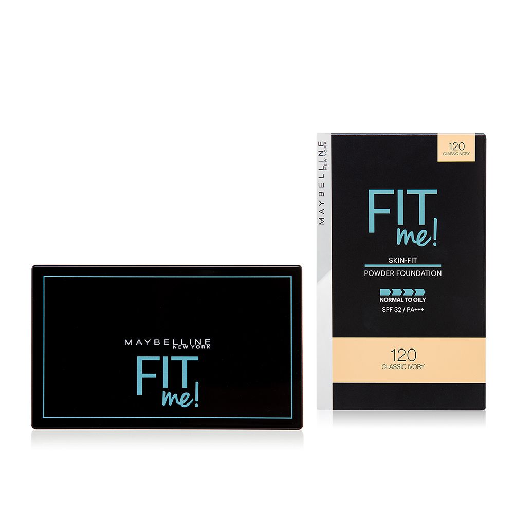 Phấn Nền Kiềm Dầu Chống Nắng Tiệp Mọi Tông Da SPF 32 PA+++ Fit Me Skin-Fit Powder Foundation Maybelline New York 9g