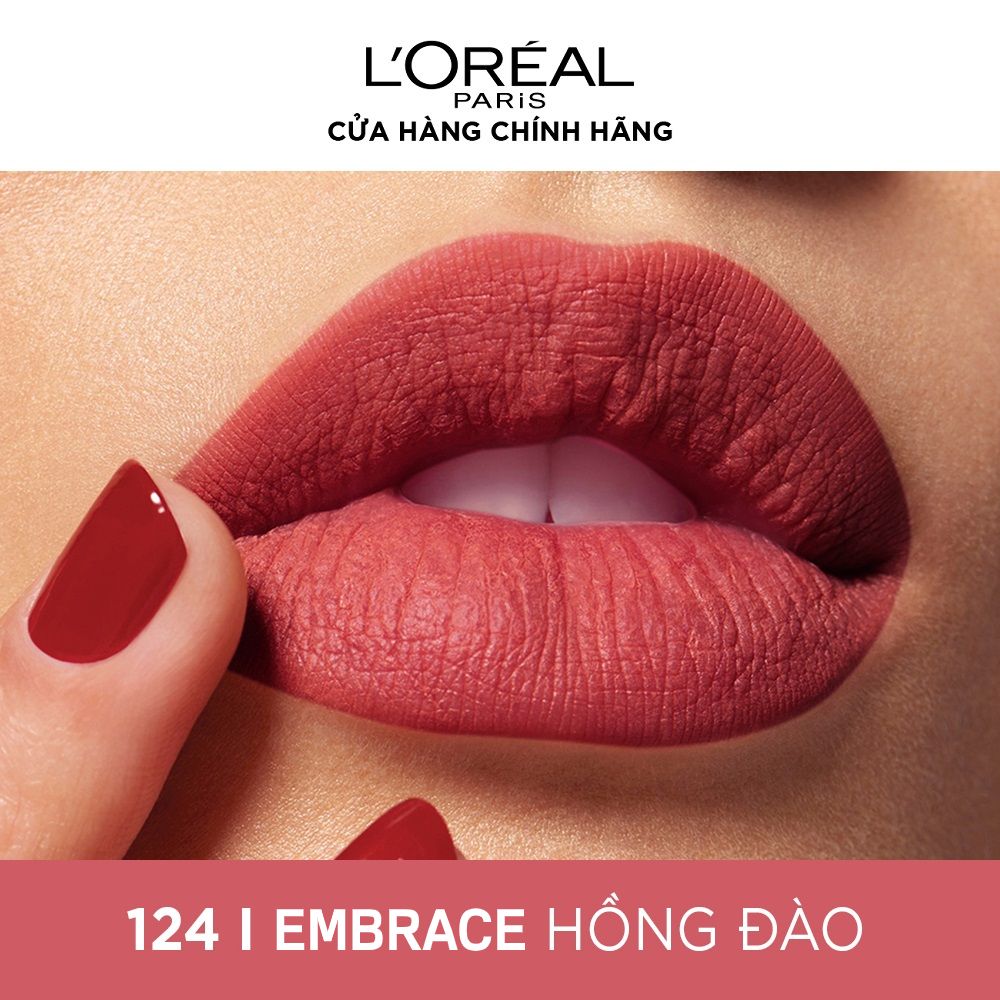 Son tint mịn lì cao cấp L'Oréal Paris Rouge Signature 7ml