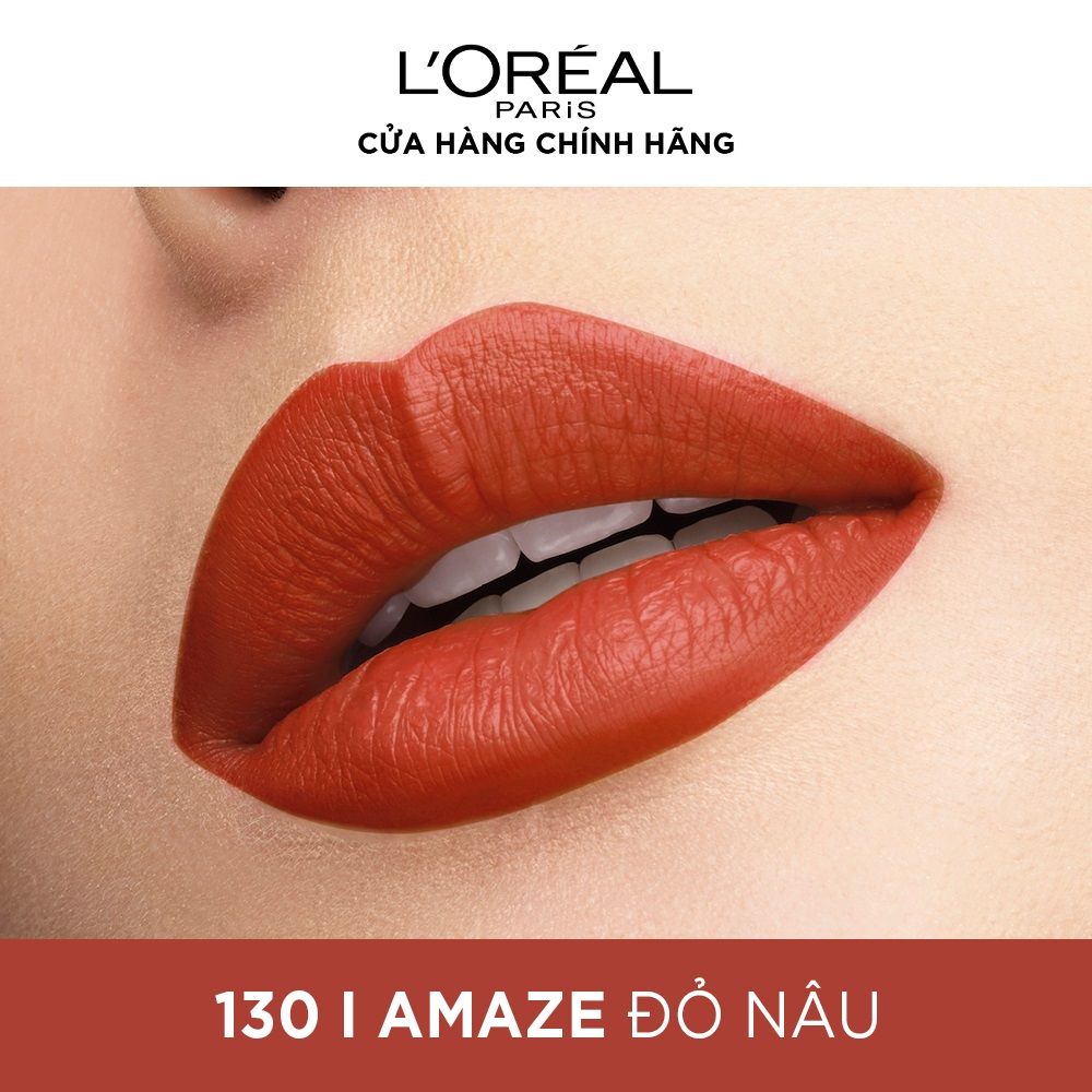 Son tint mịn lì cao cấp L'Oréal Paris Rouge Signature 7ml