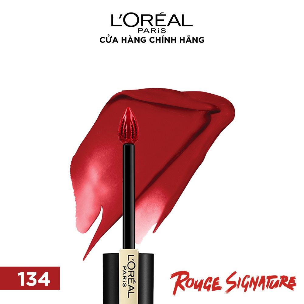 Son tint mịn lì cao cấp L'Oréal Paris Rouge Signature 7ml