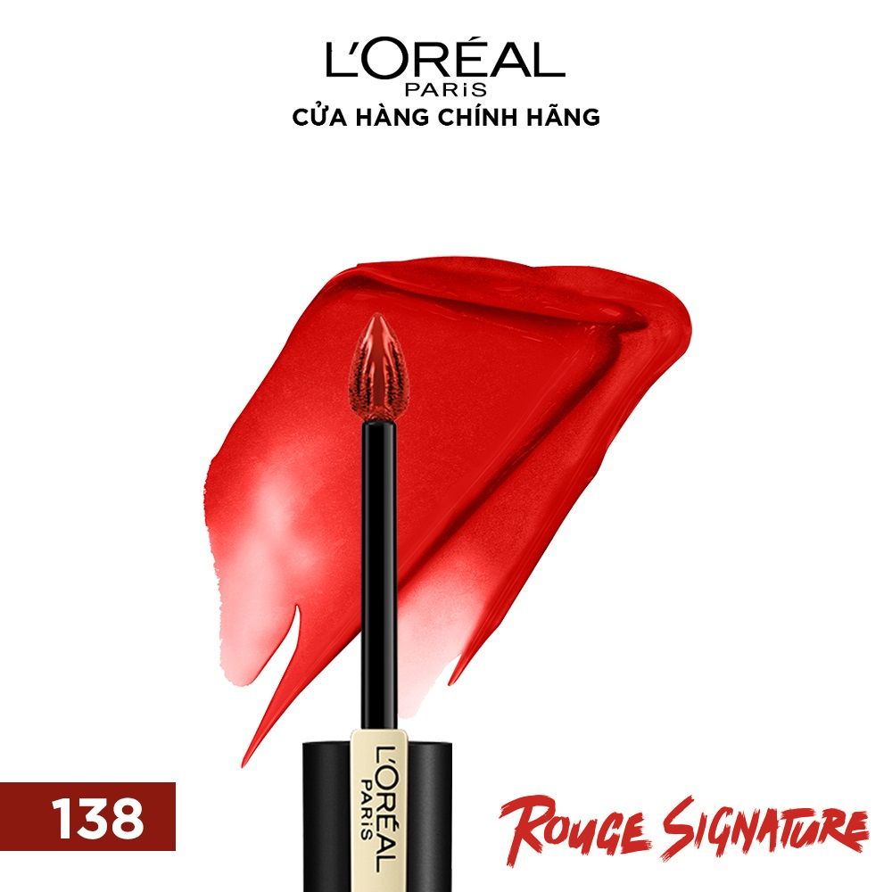 Son tint mịn lì cao cấp L'Oréal Paris Rouge Signature 7ml