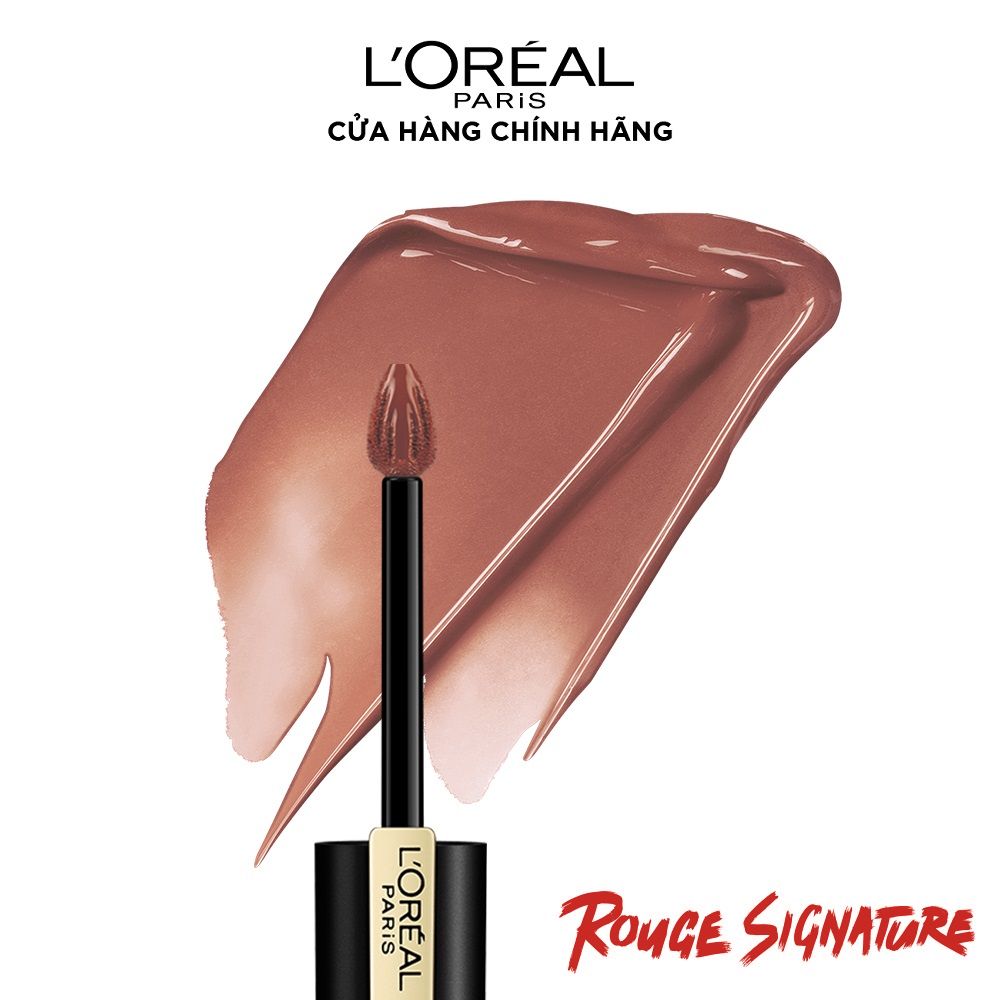 Son tint mịn lì cao cấp L'Oréal Paris Rouge Signature 7ml