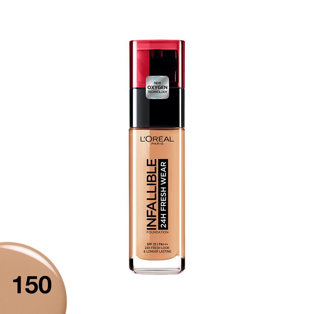 Kem nền mịn nhẹ lâu trôi L'Oréal Paris Infallible Fresh Wear 24h 30ml