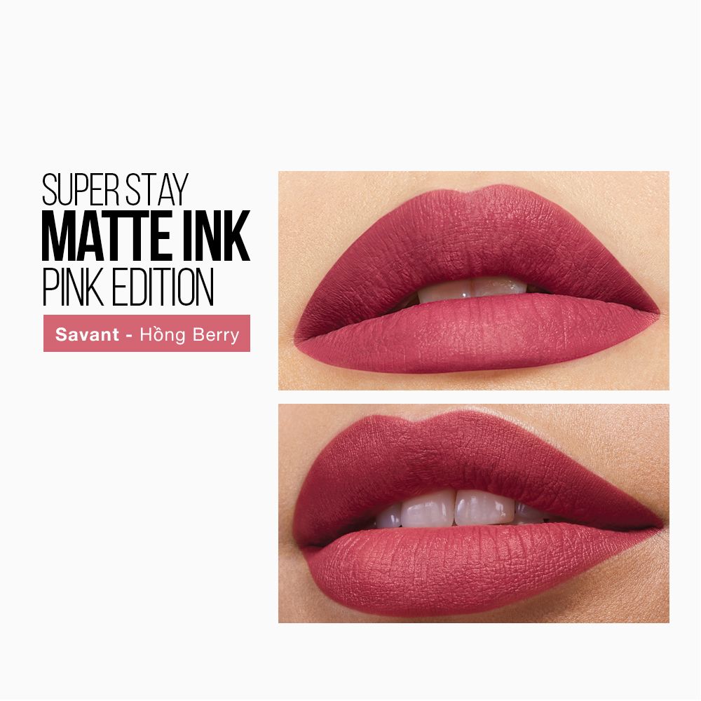 Son Kem Lì 16h Lâu Trôi Maybelline New York Super Stay Matte Ink Lipstick 5ml