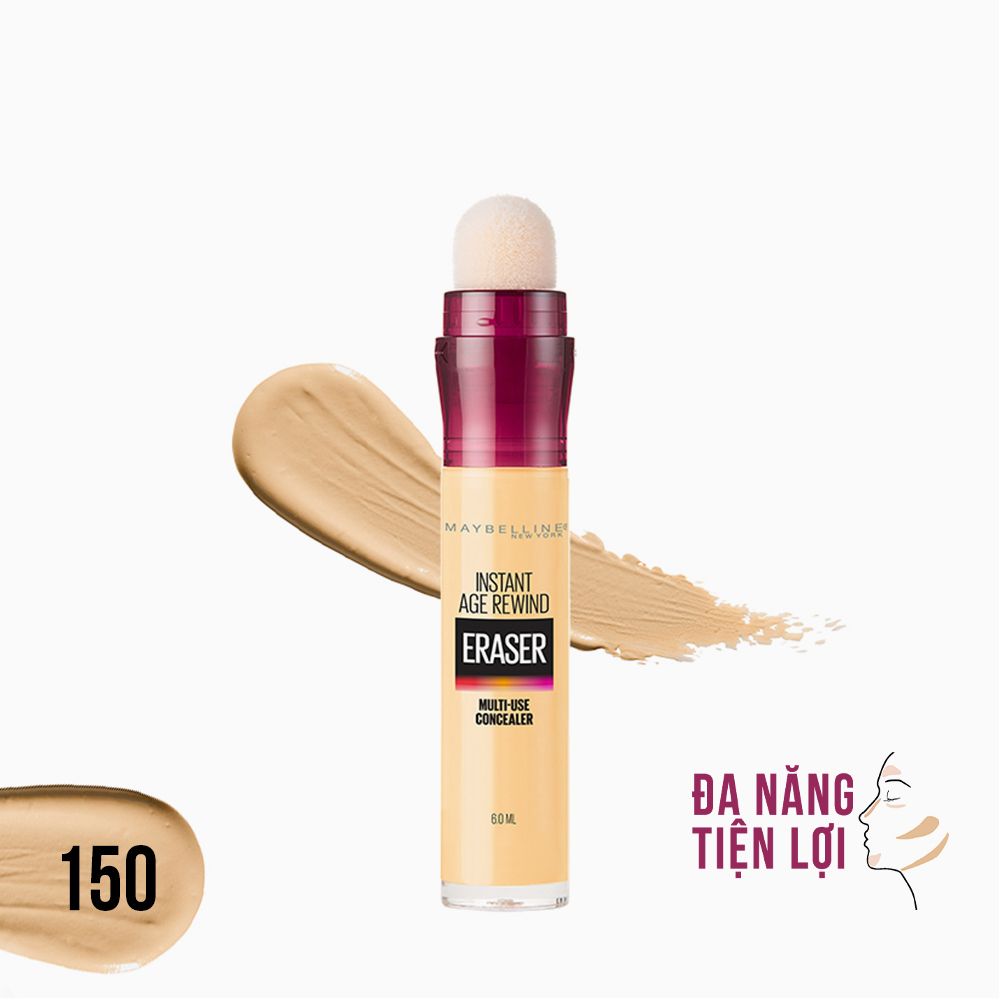 Bút Cushion Che Khuyết Điểm Đa Năng Instant Age Rewind Eraser Multi-use Concealer Maybelline New York 6ml