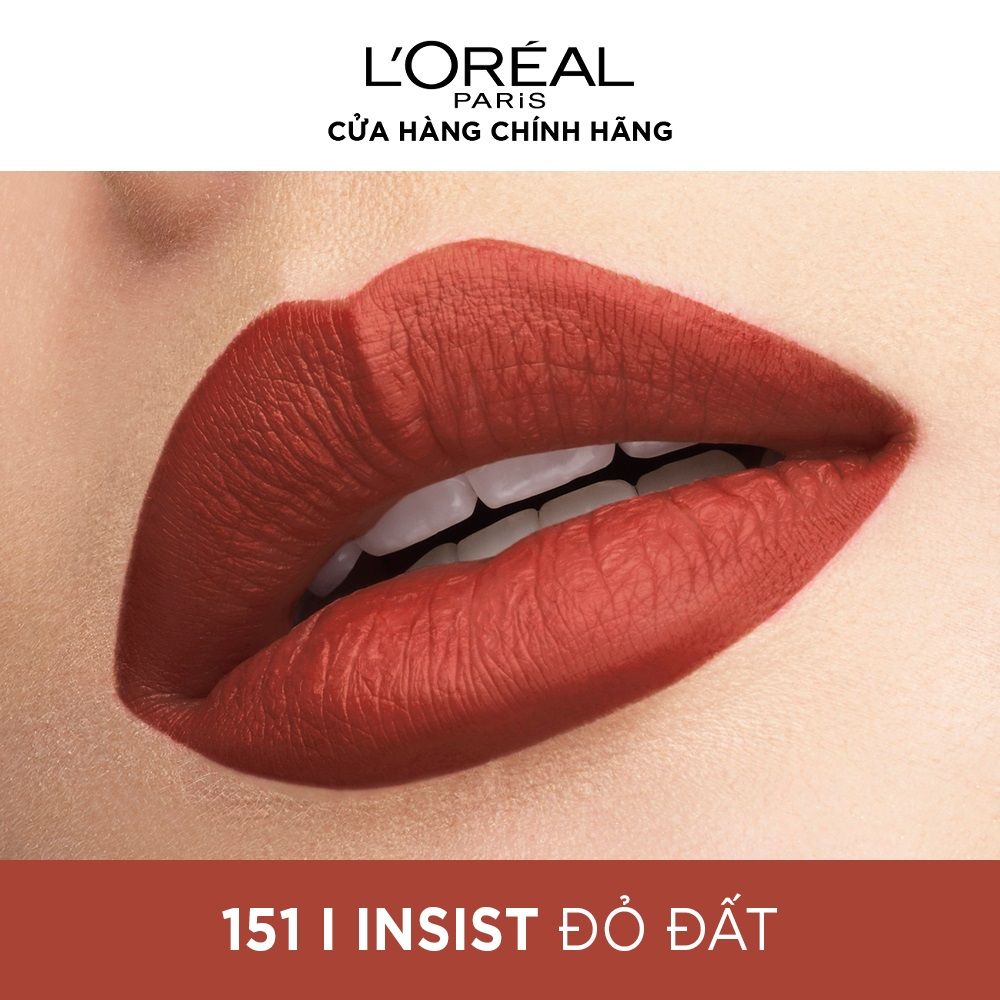 Son tint mịn lì cao cấp L'Oréal Paris Rouge Signature 7ml