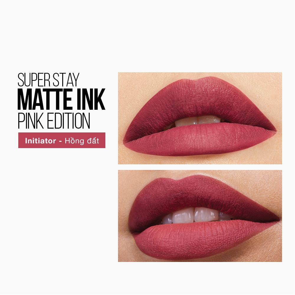 Son Kem Lì 16h Lâu Trôi Maybelline New York Super Stay Matte Ink Lipstick 5ml