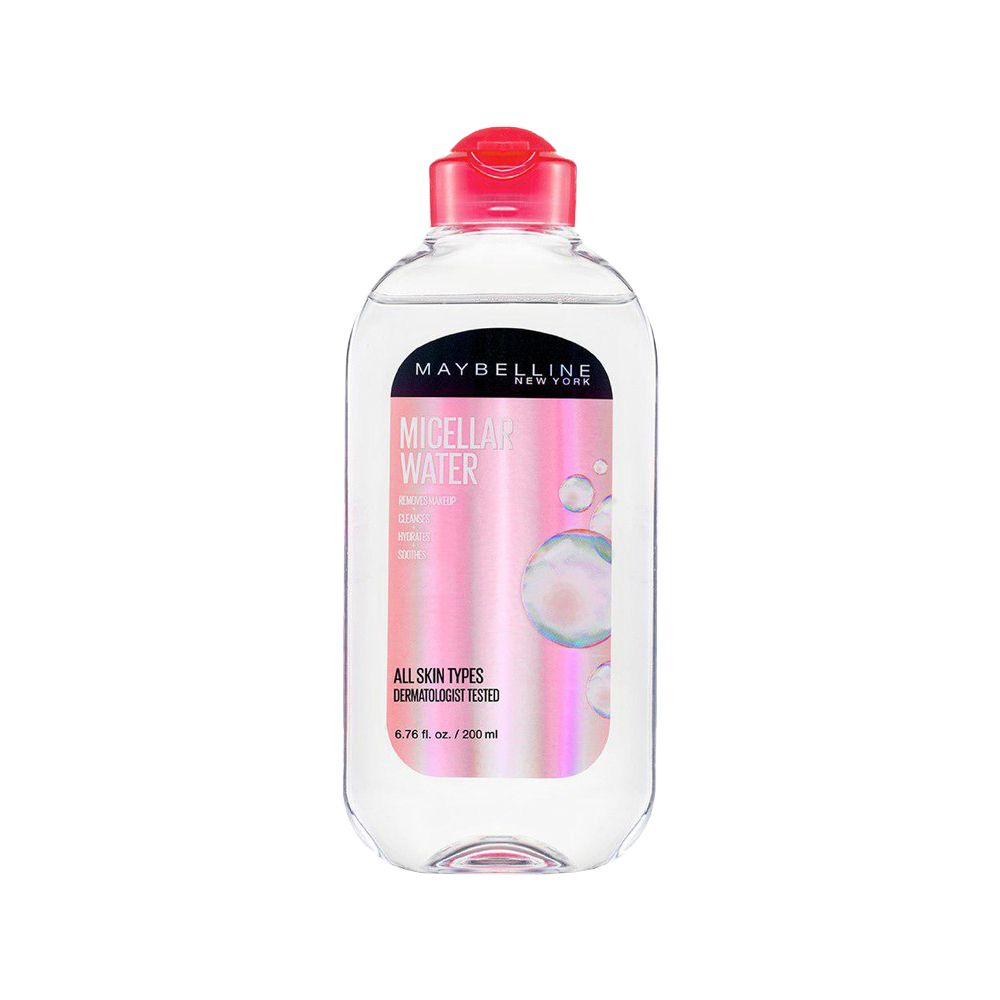 Nước Tẩy Trang Micellar Dưỡng Da Không Cồn 4 Trong 1 Maybelline New York Micellar Water 4-in-1