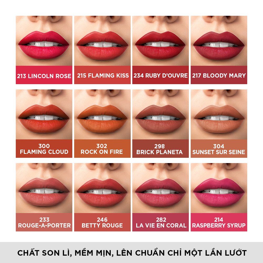 Son Thỏi lì Mịn Môi L'Oréal Paris Color Riche Matte 3.7g