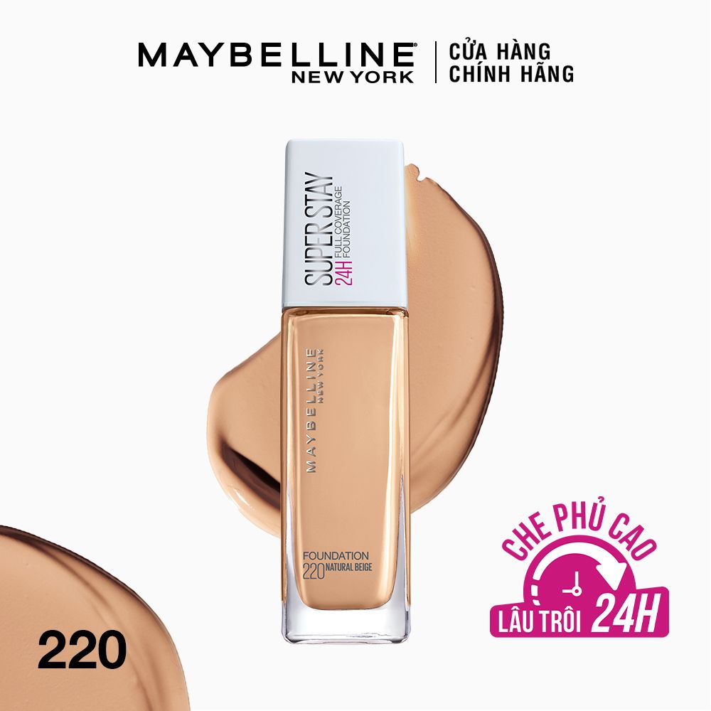 Kem Nền Siêu Che Phủ Lâu Trôi Maybelline Super Stay Full Coverage Foundation 30ml