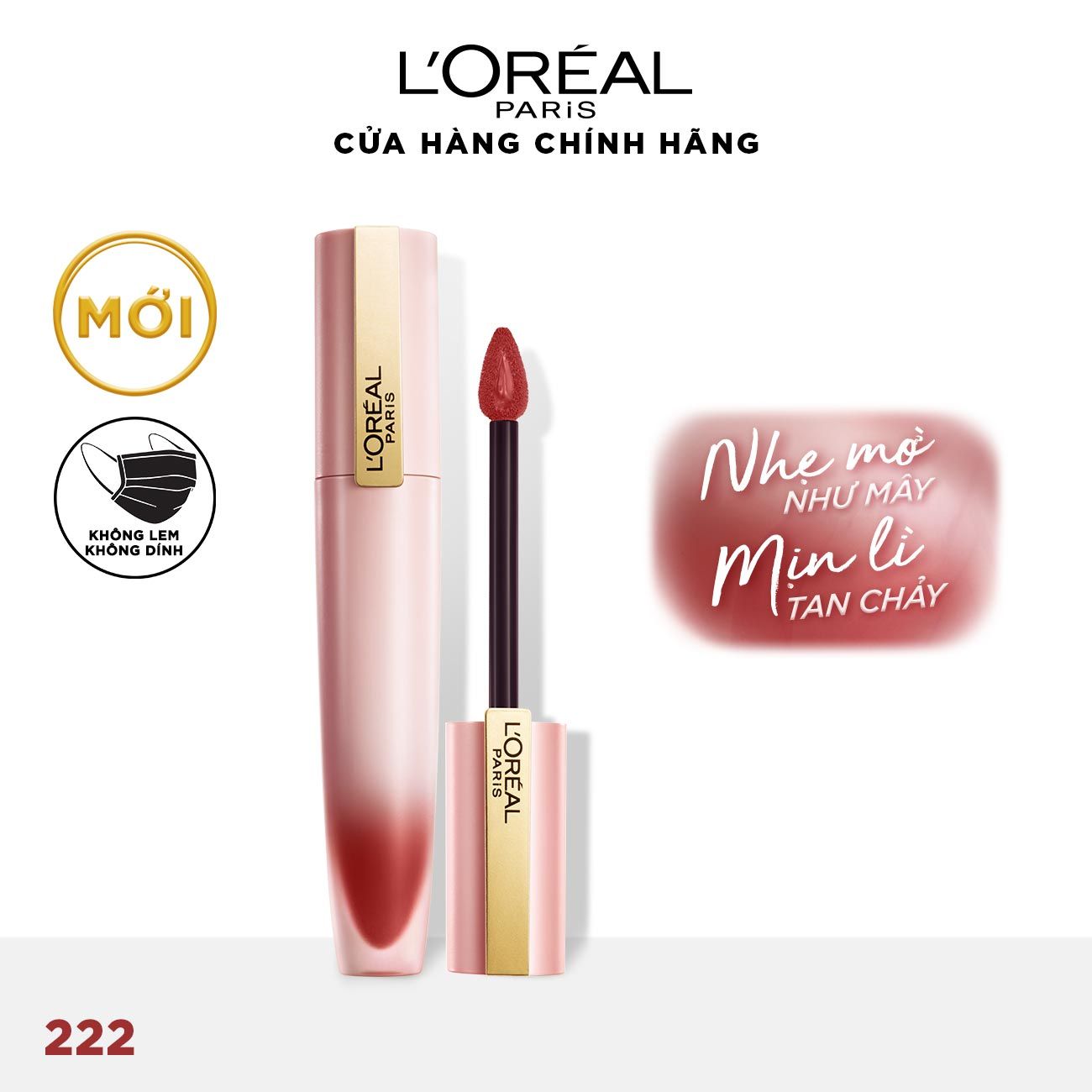 Son tint mịn lì cao cấp L’Oréal Paris Chiffon Signature 7ml