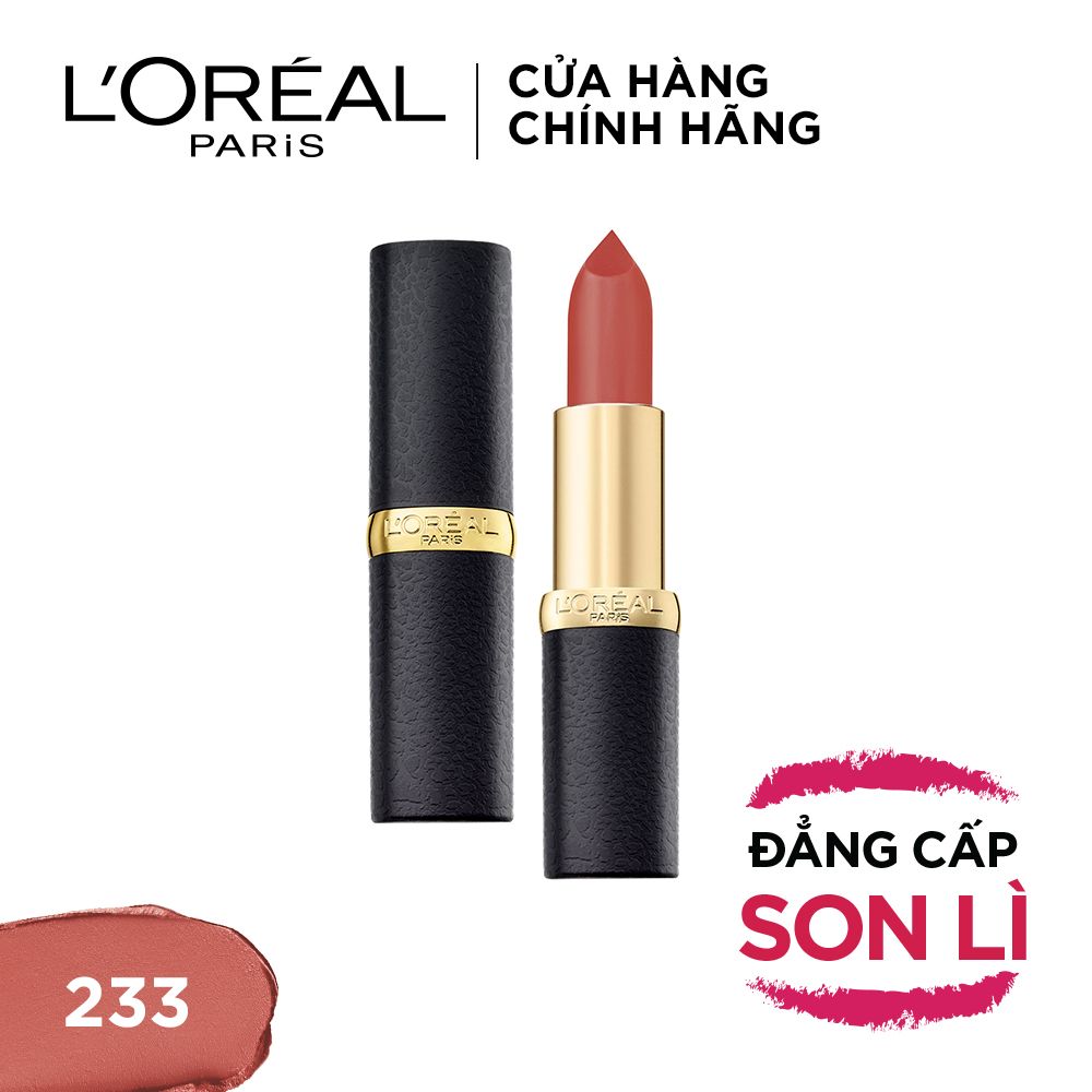 Son Thỏi lì Mịn Môi L'Oréal Paris Color Riche Matte 3.7g