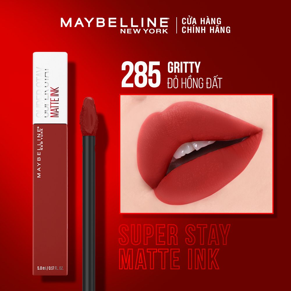 Son Kem Lì 16h Lâu Trôi Maybelline New York Super Stay Matte Ink Lipstick 5ml