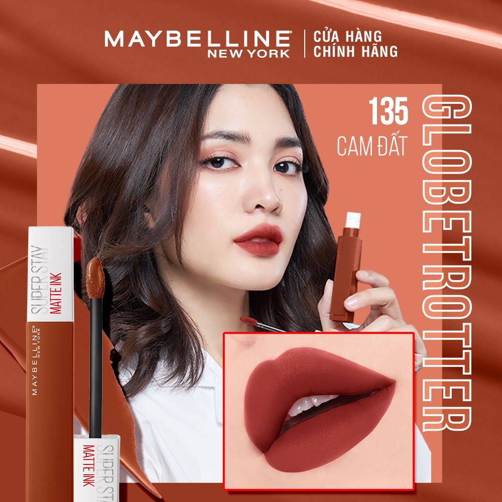 Son Kem Lì 16h Lâu Trôi Maybelline New York Super Stay Matte Ink Lipstick 5ml