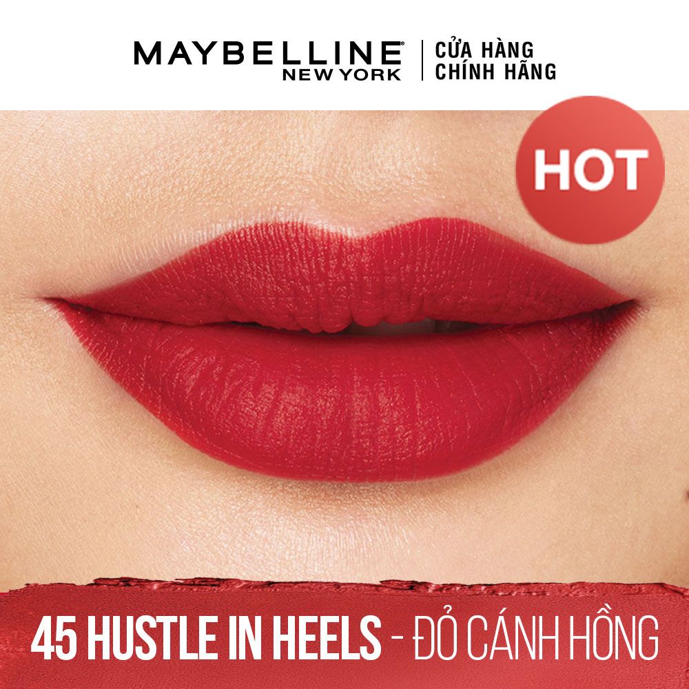 Son Bút Chì Mịn Lì 8h Lâu Trôi Maybelline New York Super Stay Ink Crayon Lipstick 1.2g