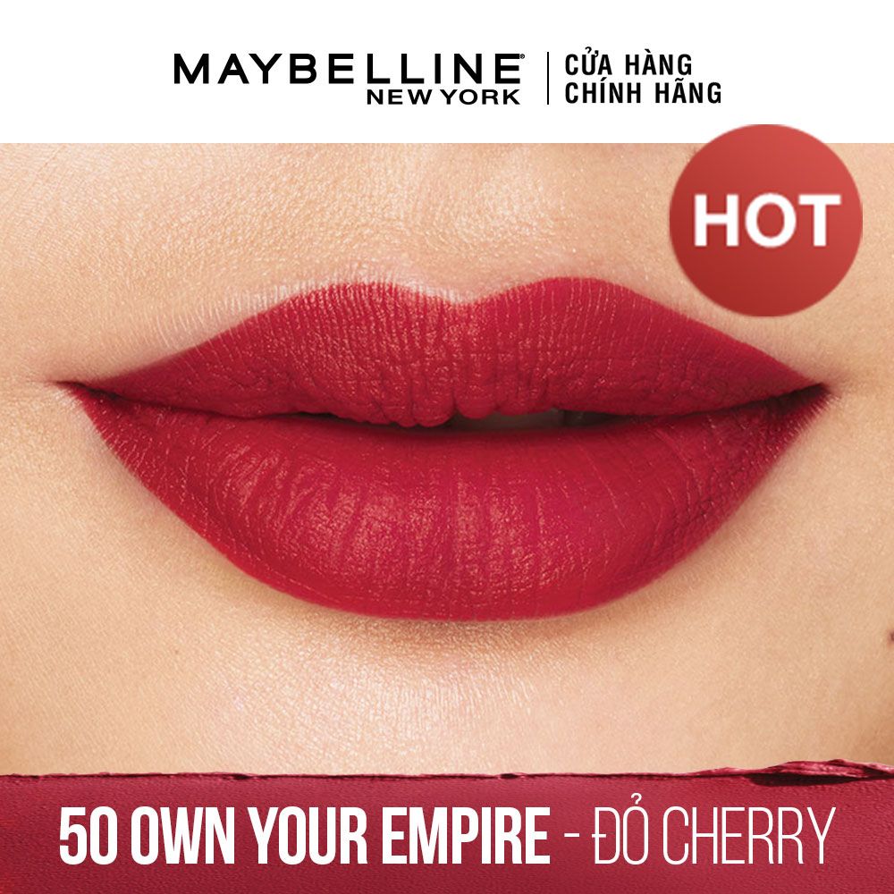 Son Bút Chì Mịn Lì 8h Lâu Trôi Maybelline New York Super Stay Ink Crayon Lipstick 1.2g