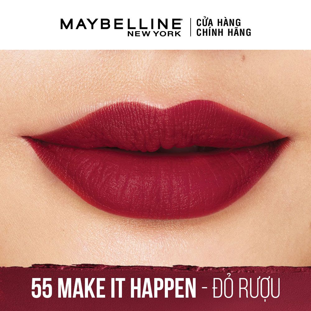 Son Bút Chì Mịn Lì 8h Lâu Trôi Maybelline New York Super Stay Ink Crayon Lipstick 1.2g