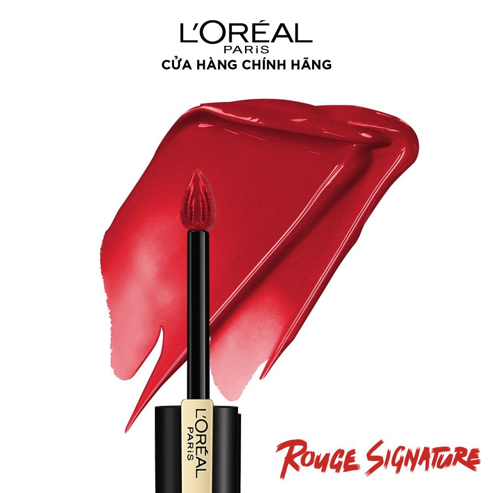 Son tint mịn lì cao cấp L'Oréal Paris Rouge Signature 7ml