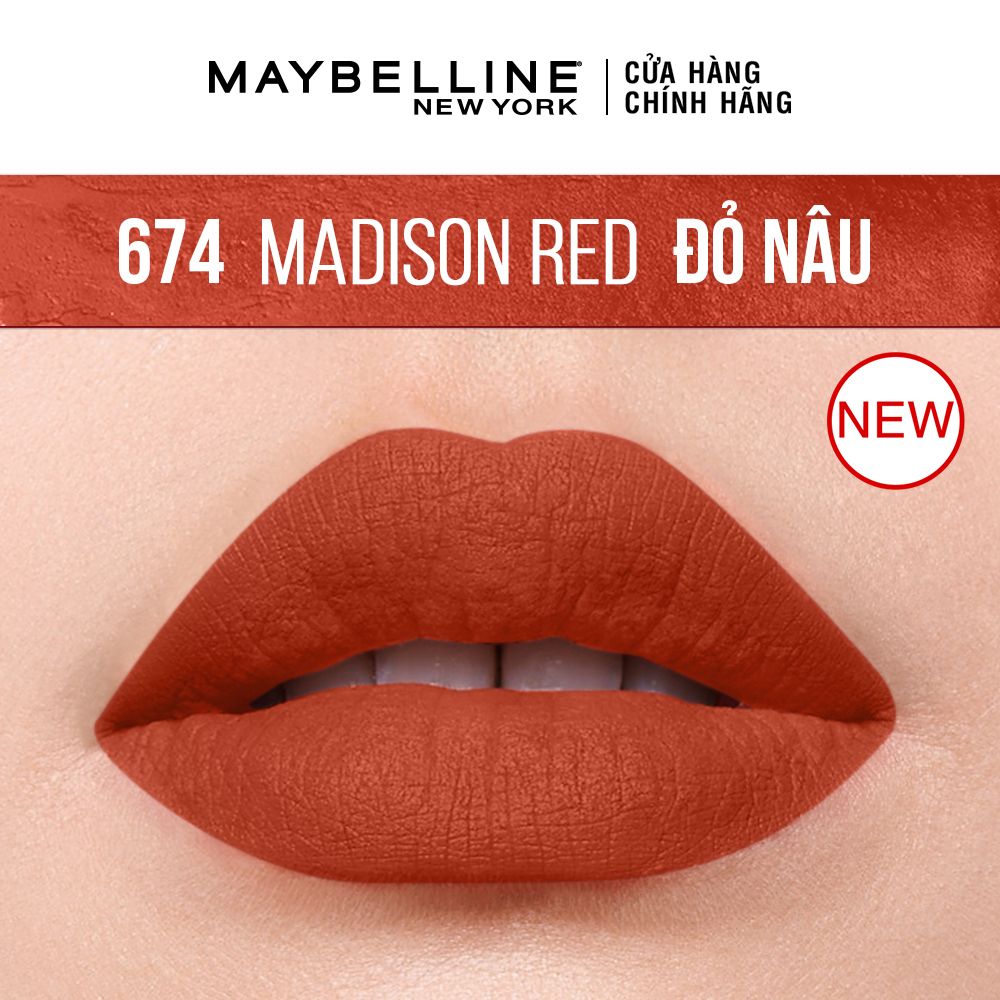 Son Lì Mịn Môi Maybelline New York