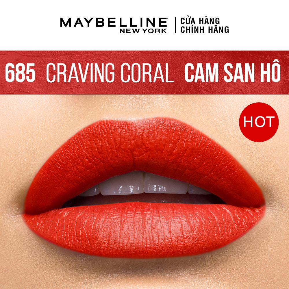 Son Lì Mịn Môi Maybelline New York