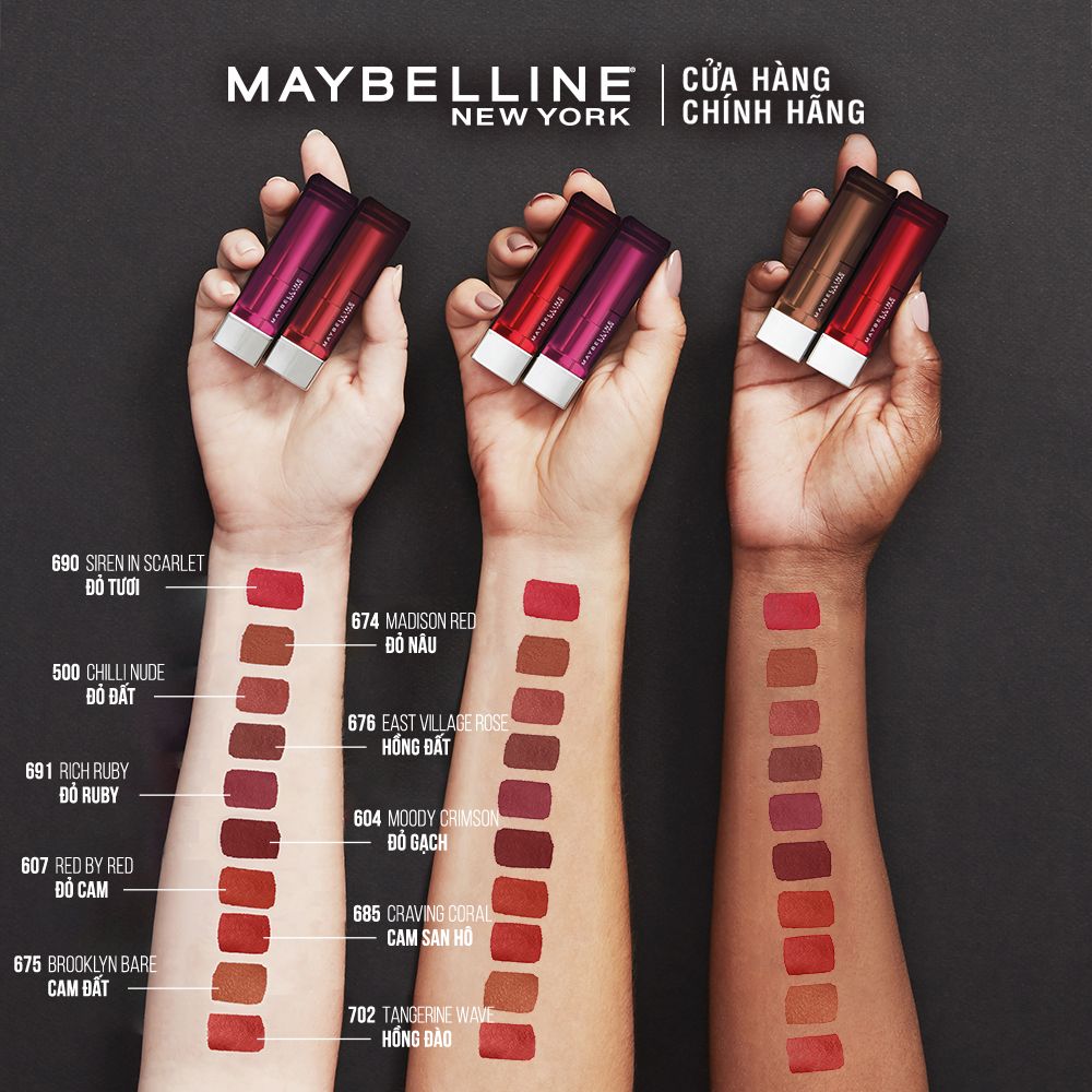 Son Lì Mịn Môi Maybelline New York