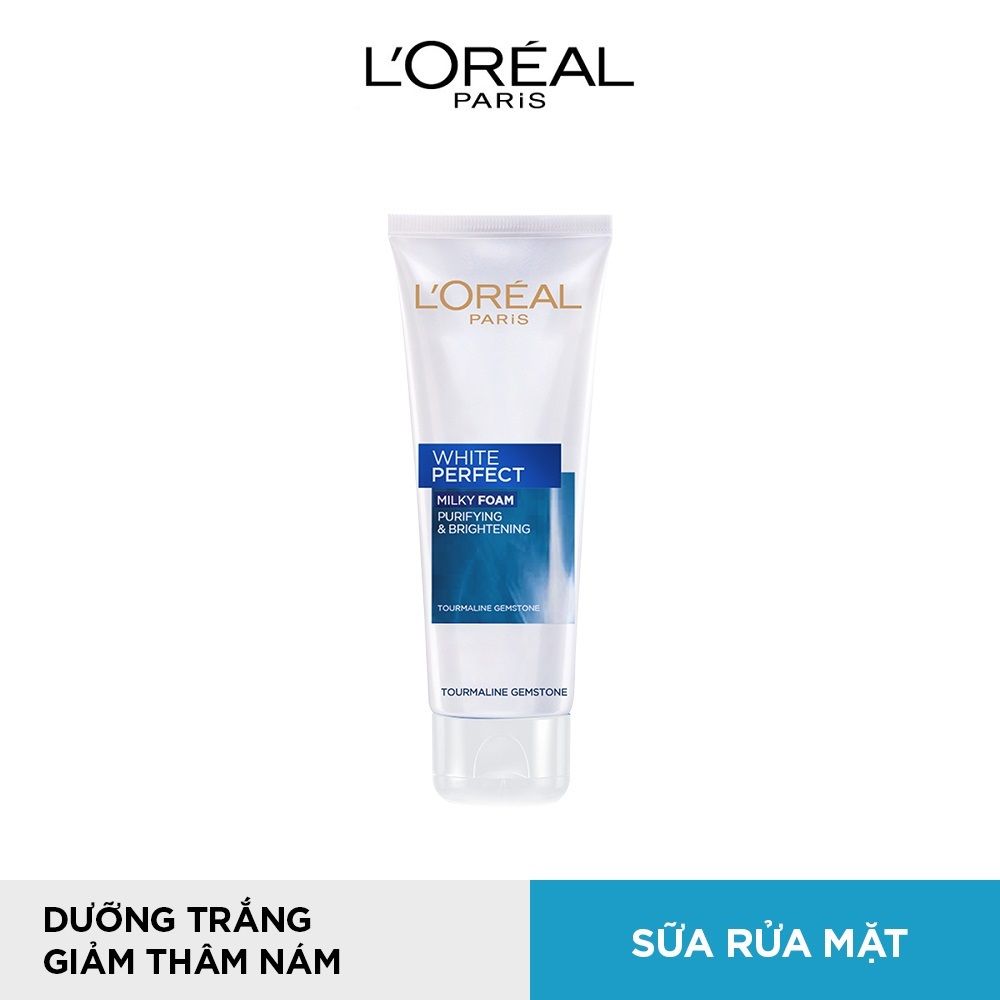 Bộ làm sạch và dưỡng sáng da L'Oreal Paris White Perfect
