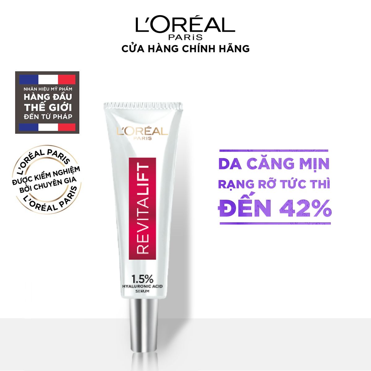 Bộ serum sáng da giảm thâm nám và cấp ẩm L'Oreal Paris